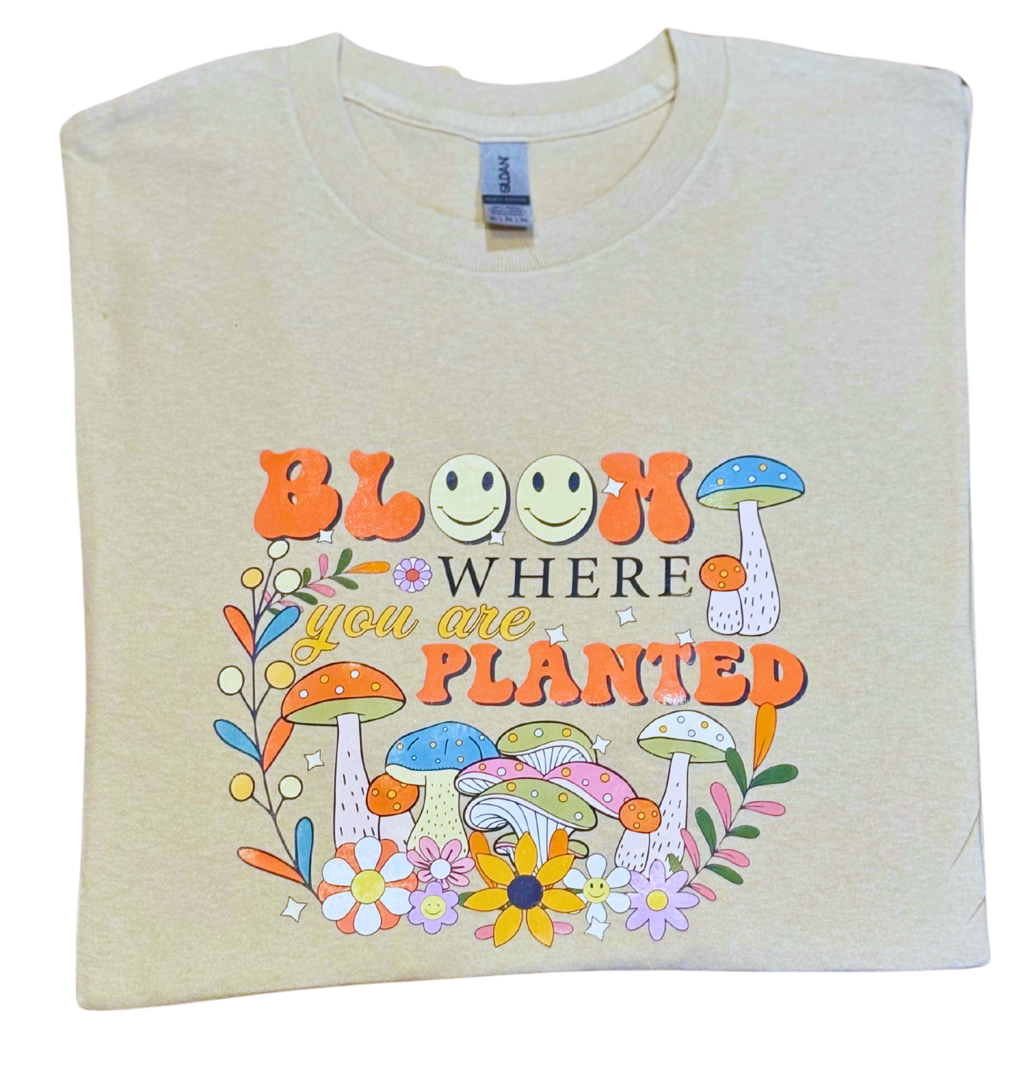 Bloom where you are planted